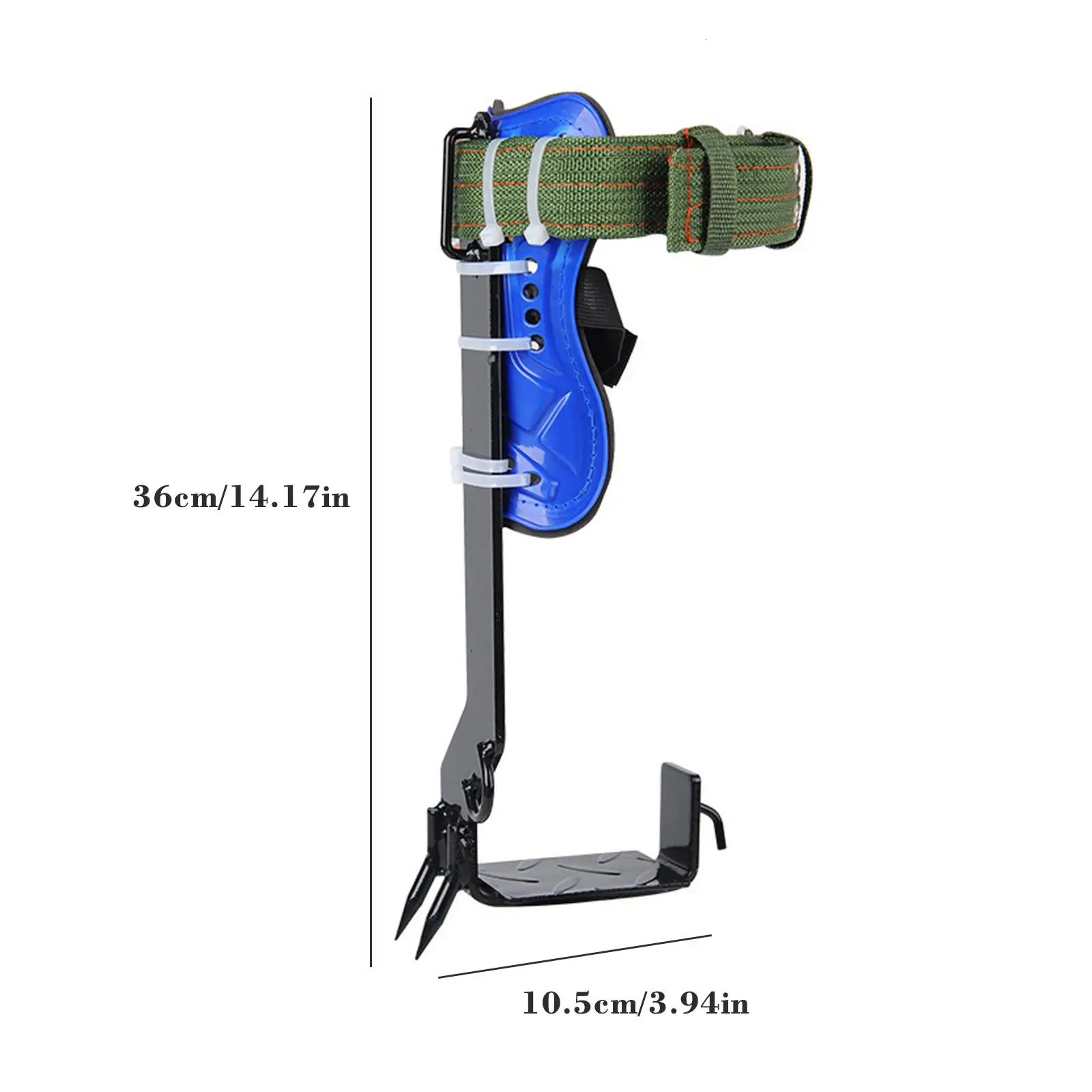 Climbing Ropes 2 Gears Tree Climbing Spike Set Safety Belt Adjustable Rescue Belt Rope Stainess Lanyard Steel Safety Camping Equipment 231124