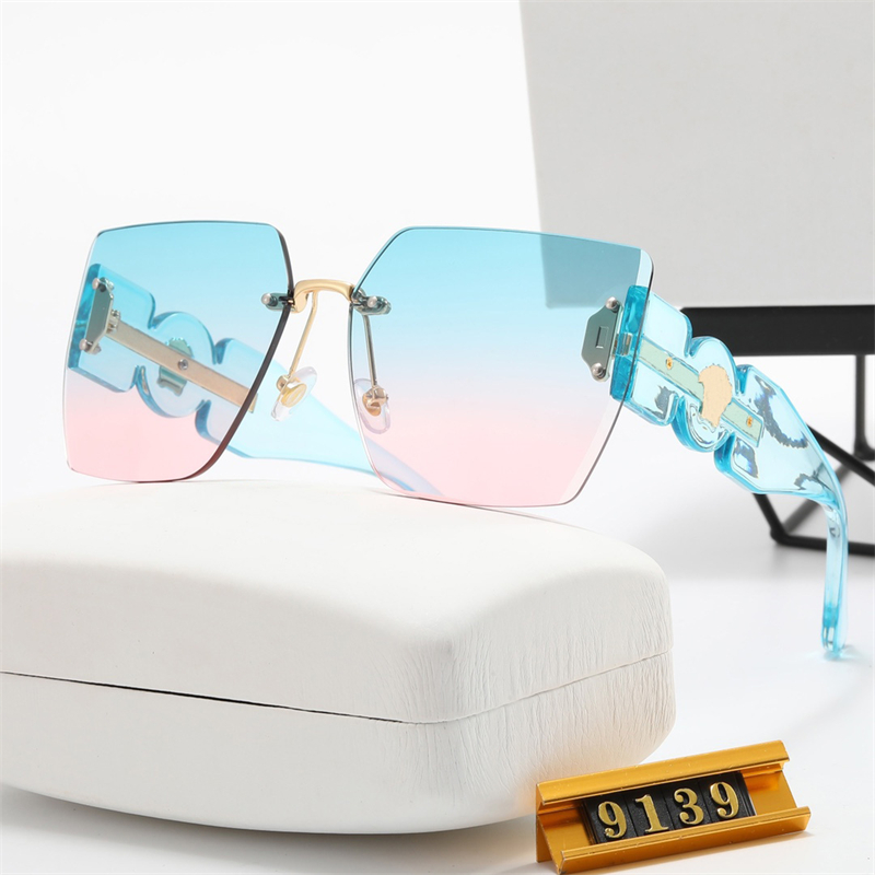 Fashion Rimless Sunglasses Transparent Material Frame Goggles Ladies Beach Shopping Sun Glass Men Driving Sun Glass 7 Colors Optional
Fashion Rimless Sunglasses Transparent Material Frame Goggles Ladies Beach Shopping Sun Glass Men Driving Sun Glass 7 Colors Optional