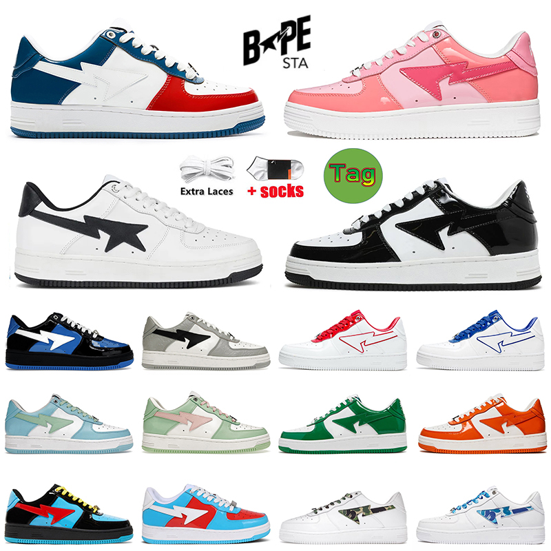 Designer bapestas sk8 sta low baped casual shoes bapesta mens womens bapestar Black Triple white green Patent shoe lows trainers sports sneakers luxury Plate-forme, C31 black suede 36-45
Designer bapestas sk8 sta low baped casual shoes bapesta mens womens bapestar Black Triple white green Patent shoe lows trainers sports sneakers luxury Plate-forme, C31 black suede 36-45