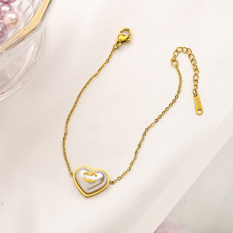 Love Jewelry Set Necklace Bracelet Set 18K Gold Plated Stud Earrings Women Heart Pearl Pendant Necklaces Wedding Gifts Necklace 2023 Jewelry Set Wholesale, Golden
Love Jewelry Set Necklace Bracelet Set 18K Gold Plated Stud Earrings Women Heart Pearl Pendant Necklaces Wedding Gifts Necklace 2023 Jewelry Set Wholesale, Golden