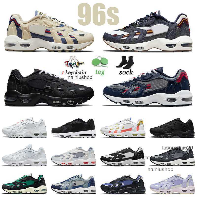 2026 Casual Newest 96 96s Designer Running Shoes Triple Black Sport Red White Beach Midnight Navy Blackened Blue Summer Pastels Sports Original