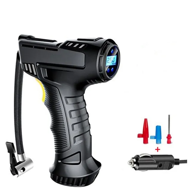 120W Compressor Wireless Wired pointer Iatable Portable Air Pump Digital Car Automatic Tire Iator Equipment Rechargeable