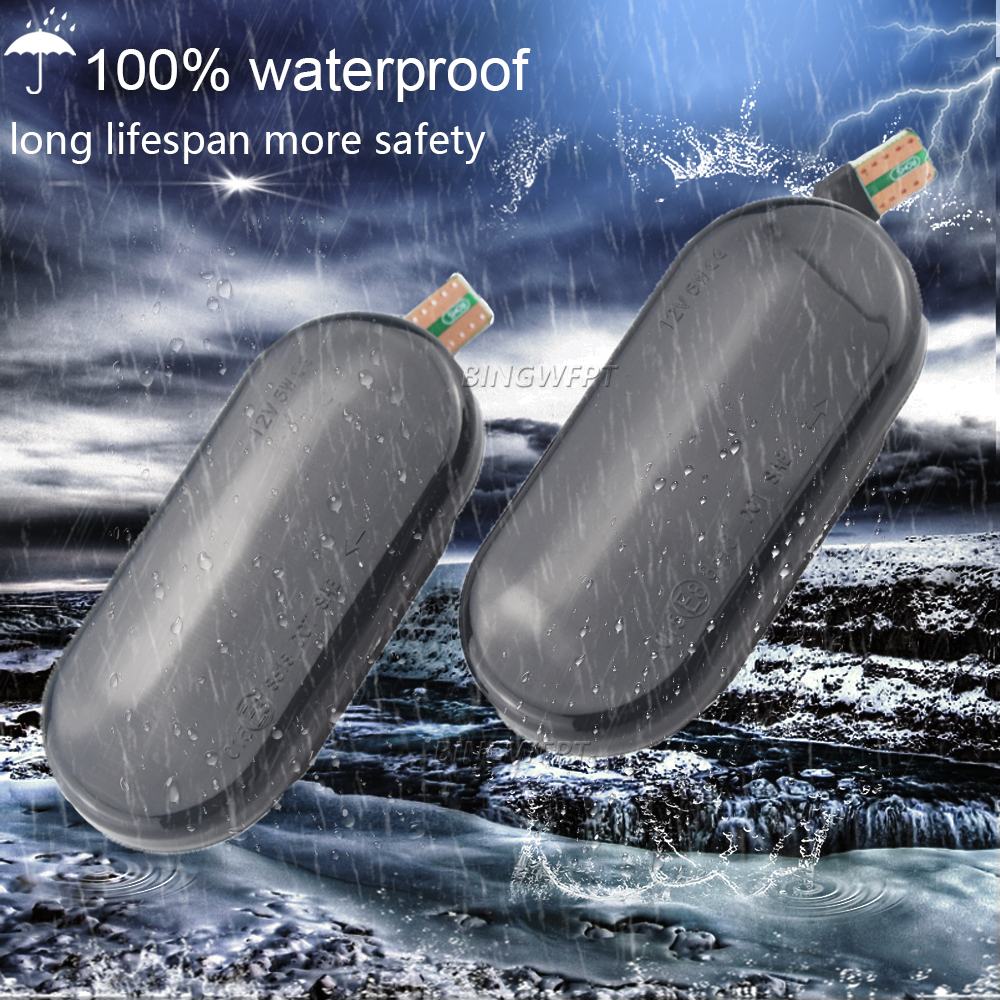 For VW Golf 3 4 MK3 MK4 Passat 3BG Polo 6N 9N Bora Vento Led Dynamic Side Marker Turn Signal Light Sequential Blinker Light