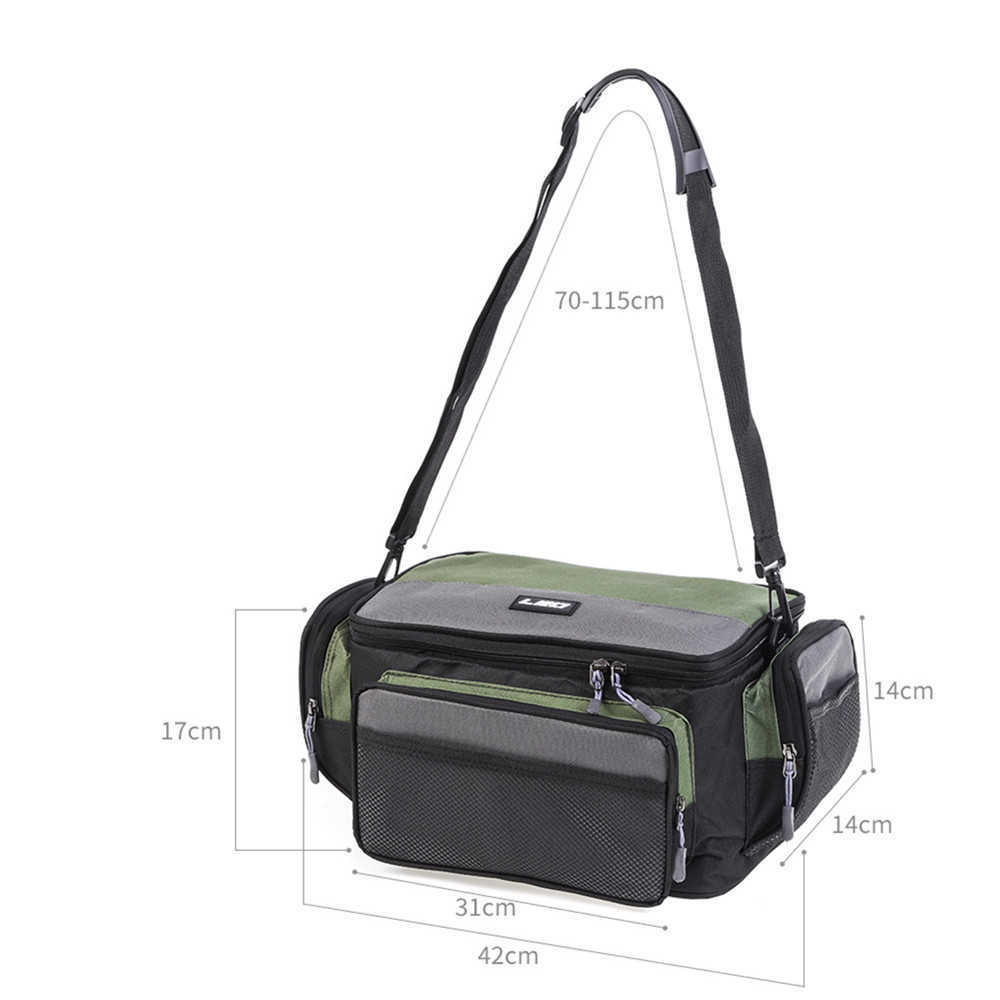 Outdoor Bags Multifunctional Fly Sea Ice Fishing Reel Lure Bag Fisher Backpacks Reel Case Fish Tackle Bags Luya Backpack Equipment Bag Tools J230424