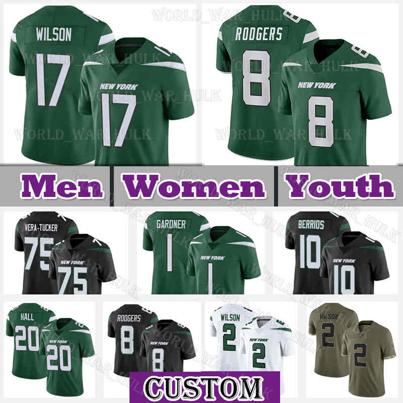 8 Aaron Rodgers Jersey 17 1 Zach Garrett Wilson Jetes Ahmad Sauce Gardner 13 Allen Lazard Breece Hall New Yorks Mekhi Becton Quinnen Williams Michael Carter Joe Namath, Men jersey(pqj)
8 Aaron Rodgers Jersey 17 1 Zach Garrett Wilson Jetes Ahmad Sauce Gardner 13 Allen Lazard Breece Hall New Yorks Mekhi Becton Quinnen Williams Michael Carter Joe Namath, Men jersey(pqj)