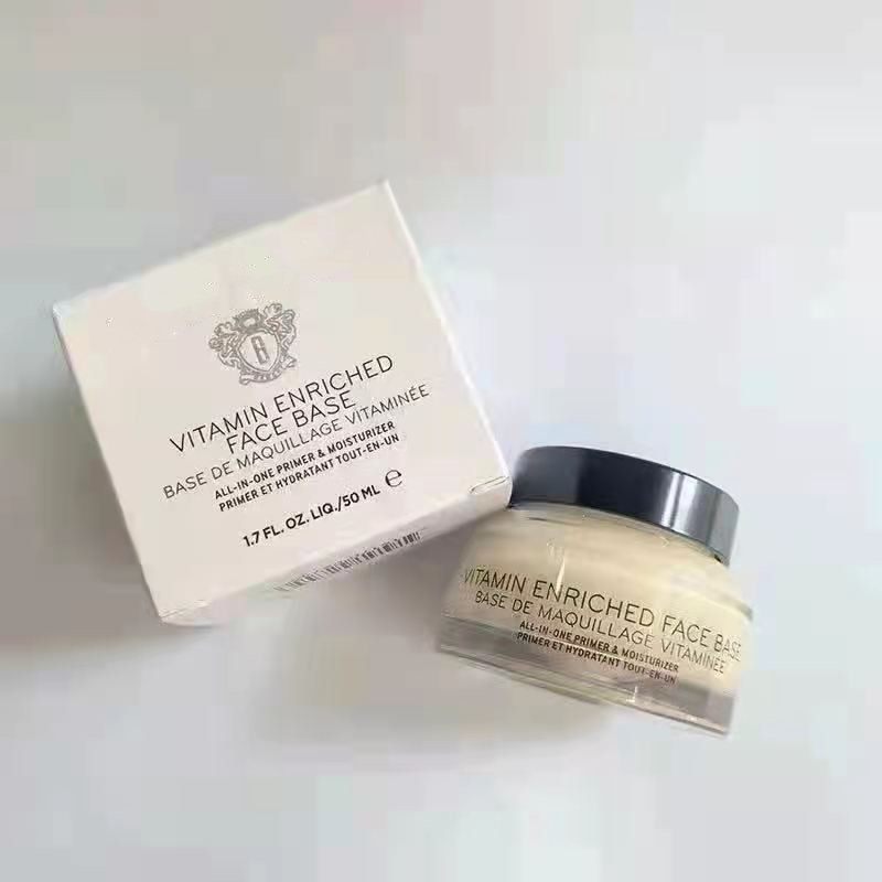 Vitamin Enriched Face Base Primer For Unisex 50ML Facial Moisturizer Skin Nourishing Based Cream Flawless Foundation Makeup DHL shipping, As pic
Vitamin Enriched Face Base Primer For Unisex 50ML Facial Moisturizer Skin Nourishing Based Cream Flawless Foundation Makeup DHL shipping, As pic