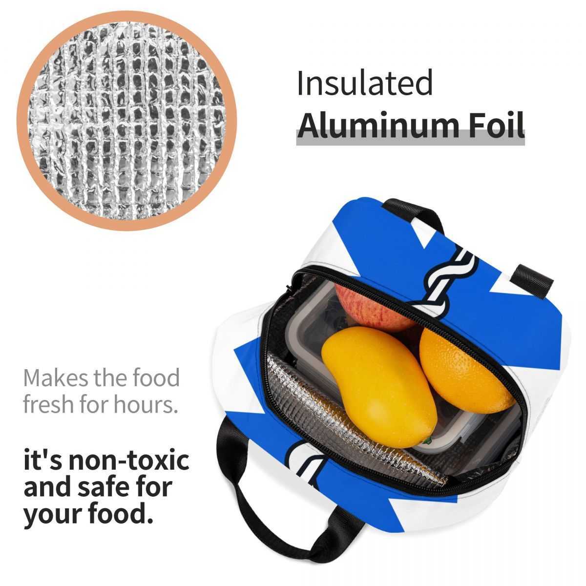 Ice Packs/Isothermic Bags Emt Star Of Life Insulated Lunch Bags Women Paramedic Doctor Ambulance Resuable Thermal Cooler Bento Box Kids School Childre