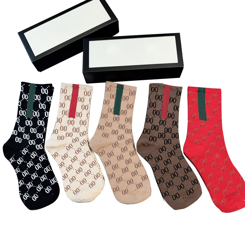 Designer Men's Sports Women's 100% Pure Cotton Embroidered Fashion Classic Casual Socks Wholesale1