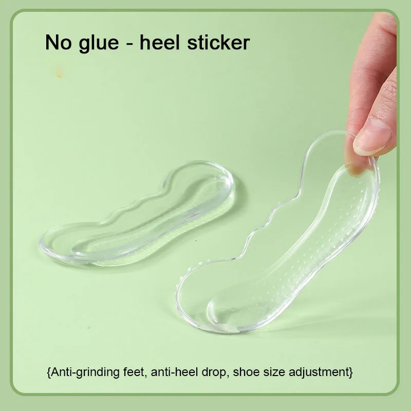 Shoe Parts Accessories Silicone Gel Insoles for Shoes Women High Heel Liner Grips Protector Sticker AntiWear Pad Foot Pain Relief Inserts 231124