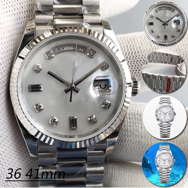 day mens watches DATE ST9 automatic machine 40mm 904L stainless steel strap sapphire With diamond hidden folding buckle 36mm woman waterproof Dhgate
day mens watches DATE ST9 automatic machine 40mm 904L stainless steel strap sapphire With diamond hidden folding buckle 36mm woman waterproof Dhgate
