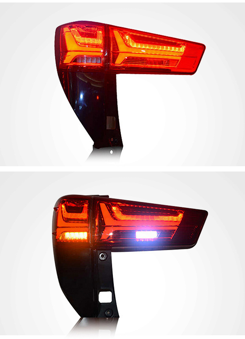 Car Styling LED Taillight for Toyota INNOVA 20 16-up Modified Lamp Sequential Turn Signal Tail light Assembly