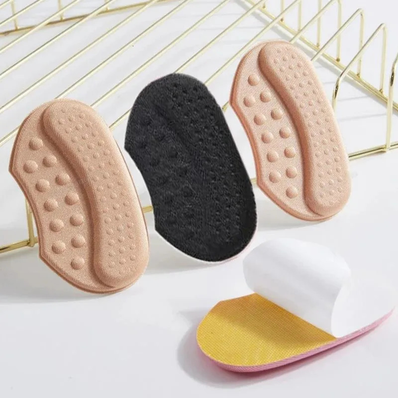 Shoe Parts Accessories Pads for High Heels Pain Relief Antiwear Cushion Heel Protectors Shoes Sticker Foot Care Liner Grip Insole Insert Pad 231124