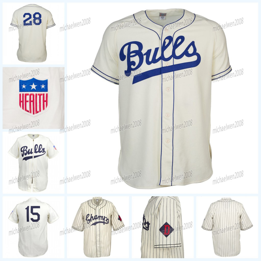 Durham Bulls 1925 1942 1947 1965 Home Baseball Jersey Custom Any Name Any Number