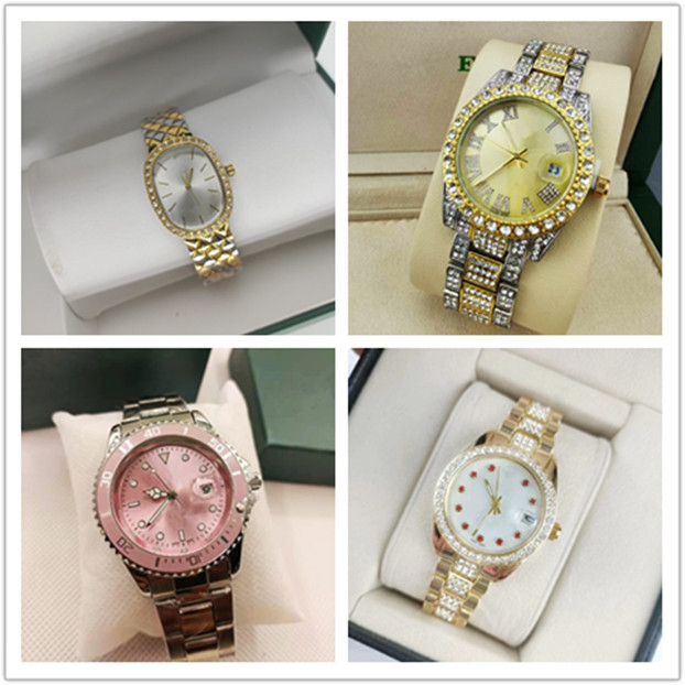 Ladies Watch Fully Automatic Watches Stainless Steel Strap women rainbow WristWatch Waterproof Designer watches Montre de luxe WristWatches Gift high quality