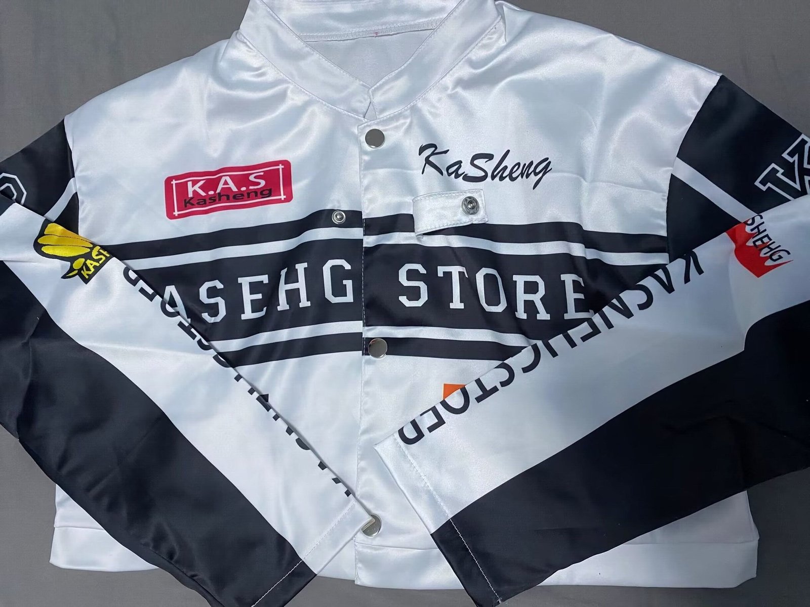 Women's Jackets Autumn Bicycle Street Apparel Cropped Letterman Jacket Coat Women's Cyber Y2K Racing Bomber Printed University Baseball Jack