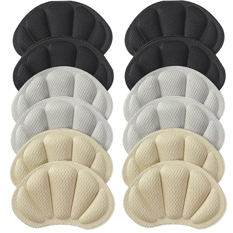 Shoe Parts Accessories 6pcs Insoles Patch Heel Pads for Sport Shoes Pain Relief Antiwear Feet Pad Adjustable Size Protector Back Sticker Cushion Insol