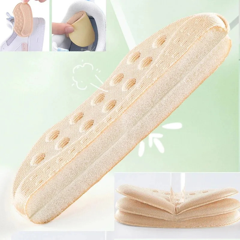 Shoe Parts Accessories Pads for High Heels Pain Relief Antiwear Cushion Heel Protectors Shoes Sticker Foot Care Liner Grip Insole Insert Pad 231124