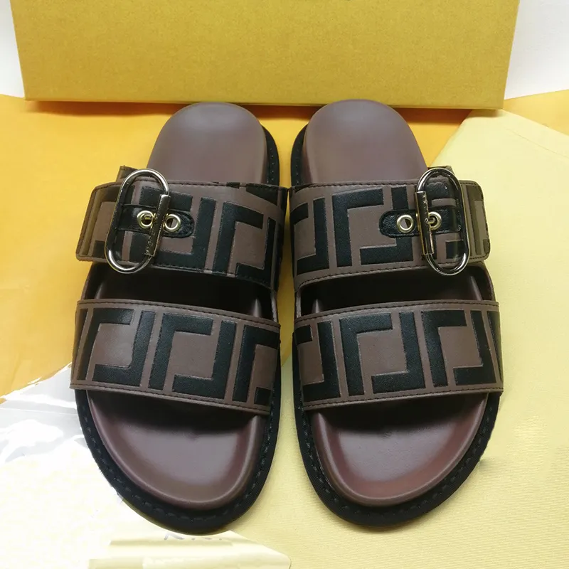 Fashion-Casual Sandals FF Classic pattern Men women unisex slippers Top quality Genuine Leather shoe designers Buckle Strap, Grey
Fashion-Casual Sandals FF Classic pattern Men women unisex slippers Top quality Genuine Leather shoe designers Buckle Strap, Grey
