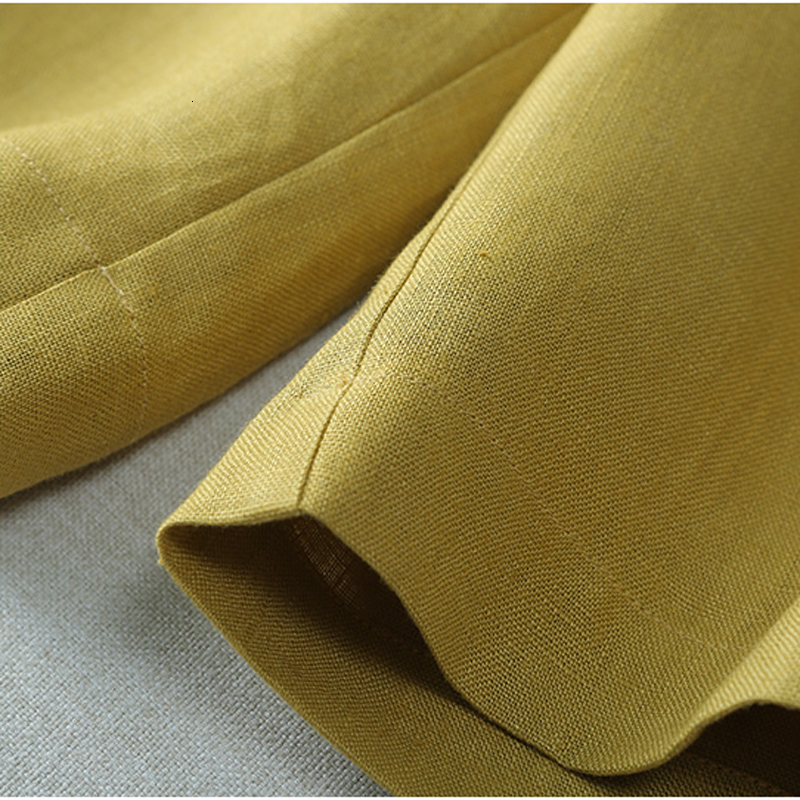 Women's Shorts Casual Shorts Women Summer Booty Green Linen Wide Leg Shorts Harajuku Button Pocket High Waist Pluse Size Female Shorts 230425