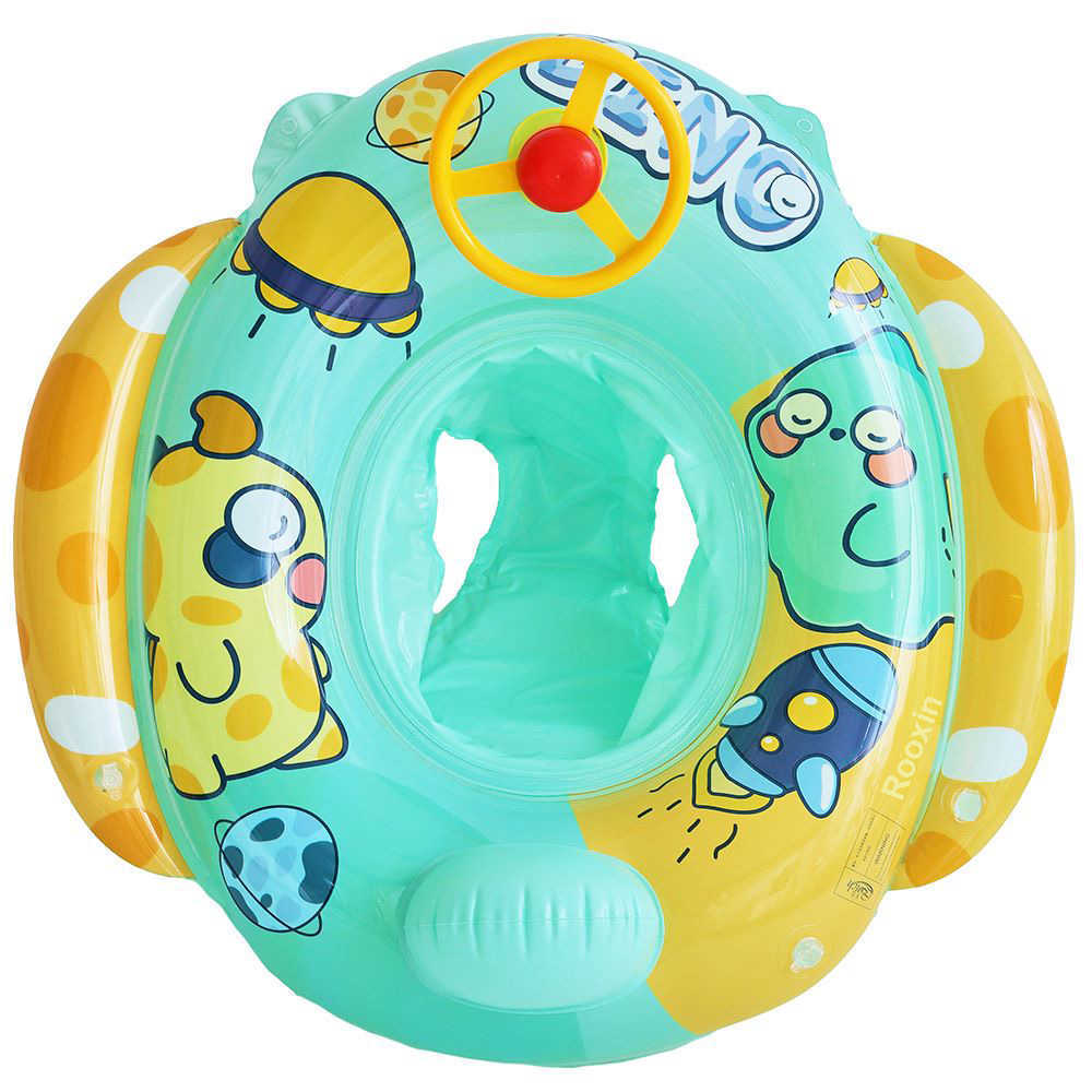 Life Vest Buoy Rooxin beb infantil piscina flutuador assento inflvel anel de natao para crianas com volante crculo piscina inflvel brinquedos J230424