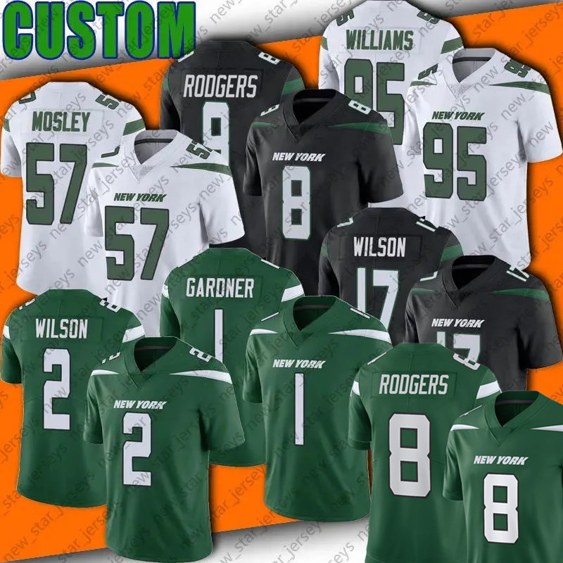 8 Aaron Rodgers Zach Wilson Football Jersey Breece Hall Ahmad Gardner Tyler Conklin Jersey New Yorks Garrett Jetes Corey Davis CJ Mosley Quinnen Williams Whitehead, Youth custom jersey (pqj)
8 Aaron Rodgers Zach Wilson Football Jersey Breece Hall Ahmad Gardner Tyler Conklin Jersey New Yorks Garrett Jetes Corey Davis CJ Mosley Quinnen Williams Whitehead, Youth custom jersey (pqj)