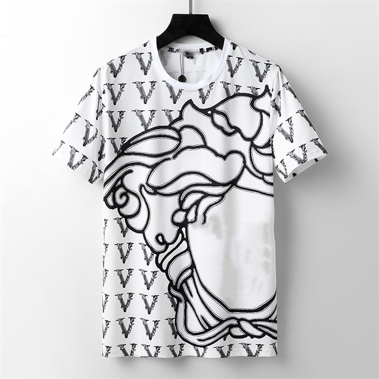 Men's T-Shirts designer band t shirts fashion black white short sleeve luxury letter pattern t shirt size M-XXXL A38, 14
Men's T-Shirts designer band t shirts fashion black white short sleeve luxury letter pattern t shirt size M-XXXL A38, 14