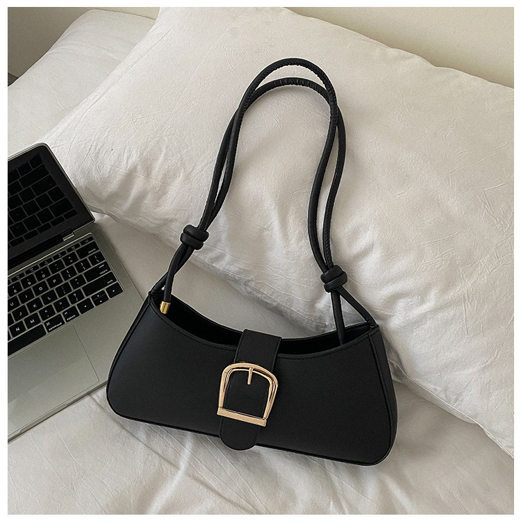Evening Bag's Shoulder Solid Color Small Trend Summer 2023 Trendy Crossbody Texture Underarm 230424