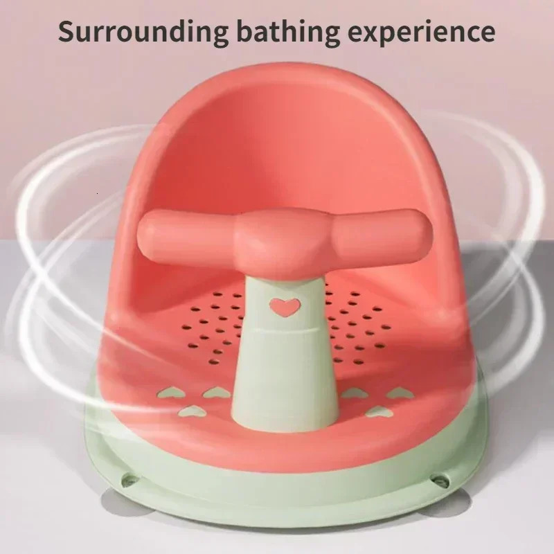 Bathing Tubs Seats Baby Tub Seat Bathtub Pad Mat Chair Safety Anti Slip born Infant Care Children Cute For 6 18 Months 231124