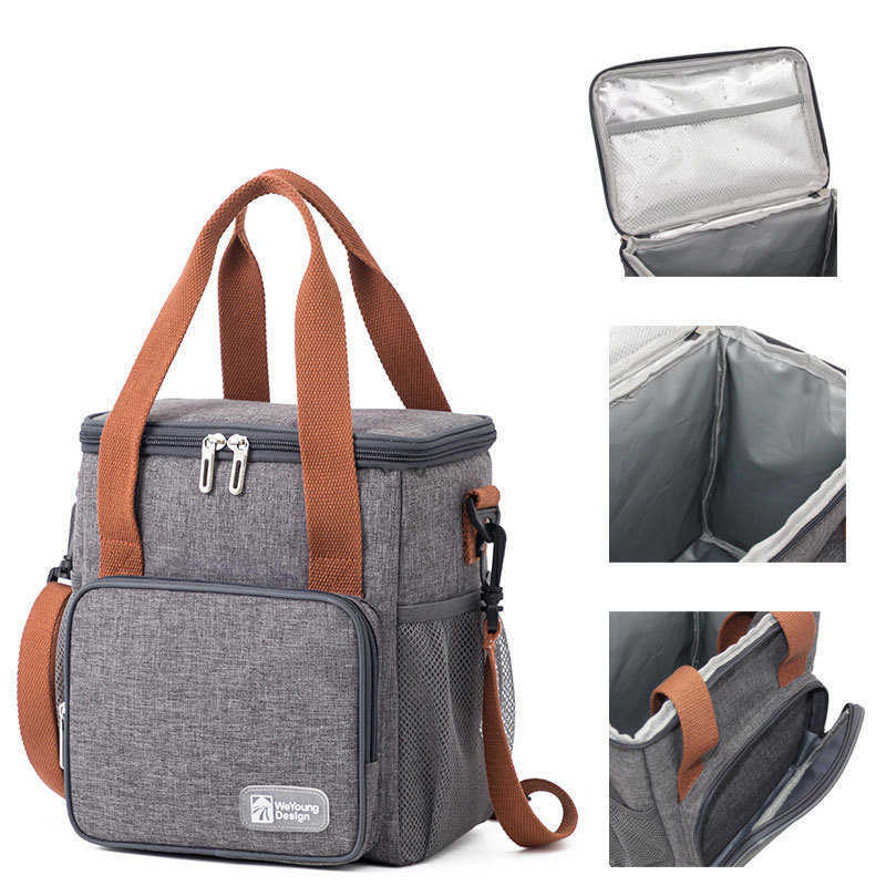 Ice PacksIsothermic Bags High Capacity Lunch Bag Women Outdoor Camping Hiking Food Thermal Pouch Child Picnic Drink Snack Keep Fresh Storage Package I