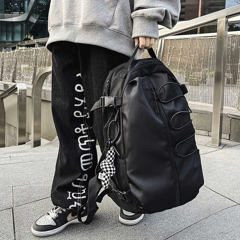 Outdoor Bags Travel Laptop Backpack Sports Fitness Gym Bag Water Resistant Street Basketball College School Bag Gifts for Men Women J230424
