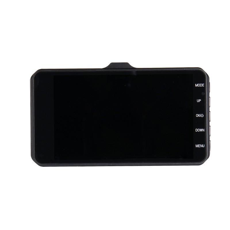 BT200 4 Inch IPS Touch Screen Cam 1080P Car DVR Dual Lens Dash Dashcam Wide Angle Video Recorder Rear Camera Night Vision
