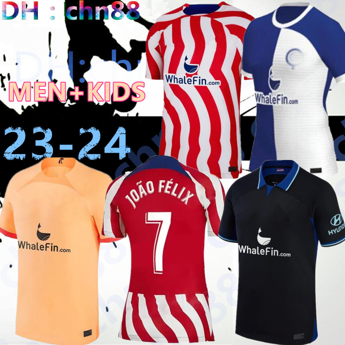 Atletico MadridS soccer jerseys 120th Anniversary 22 23 24 MEMPHIS home 2023 M. LLORENTE Correa camiseta football shirts uniforms away kids kit GRIEZMANN R. DE PAUL
Atletico MadridS soccer jerseys 120th Anniversary 22 23 24 MEMPHIS home 2023 M. LLORENTE Correa camiseta football shirts uniforms away kids kit GRIEZMANN R. DE PAUL