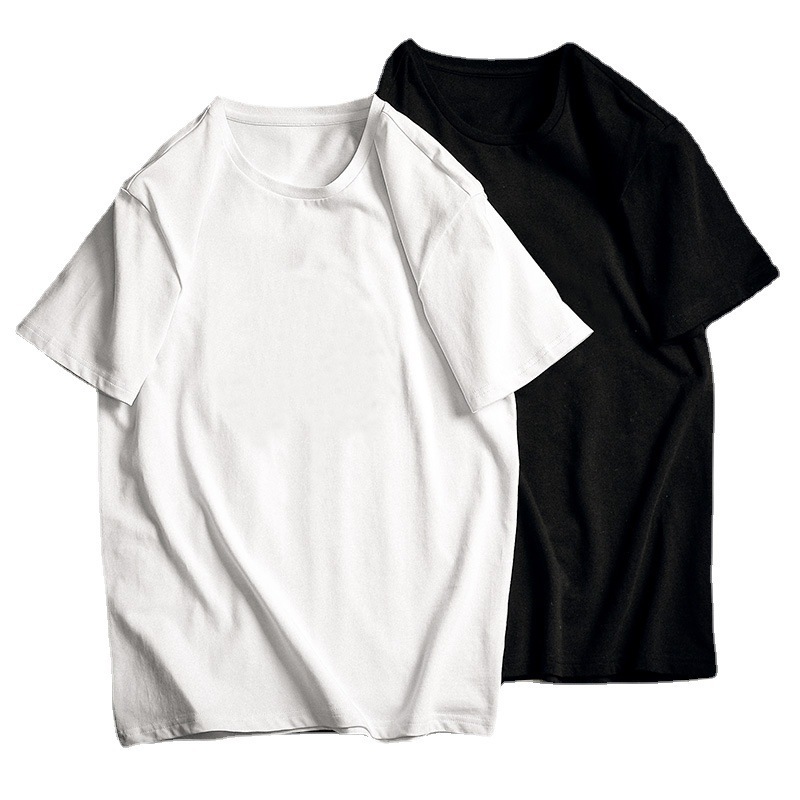 Mens TShirts 100% Pure Cotton Men Tshirt Premium Plain Black White Fashion Shortsleeved T Shirt Summer Casual Good Quality Tops 230424