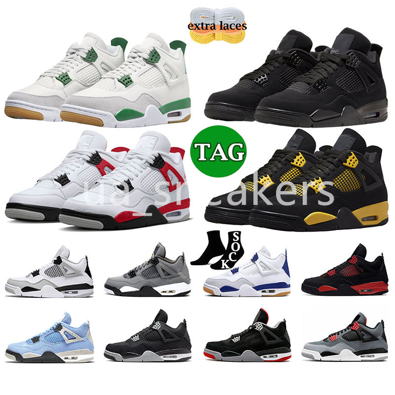 Jordens 4 Jumpman 4s Basketball Shoes 2023 Thunder Red Cement Pine Green University Blue Thunder Military Black Cat Men Women Trainer Outdoor Sports JORDAN Sneaker, Photon dust
Jordens 4 Jumpman 4s Basketball Shoes 2023 Thunder Red Cement Pine Green University Blue Thunder Military Black Cat Men Women Trainer Outdoor Sports JORDAN Sneaker, Photon dust