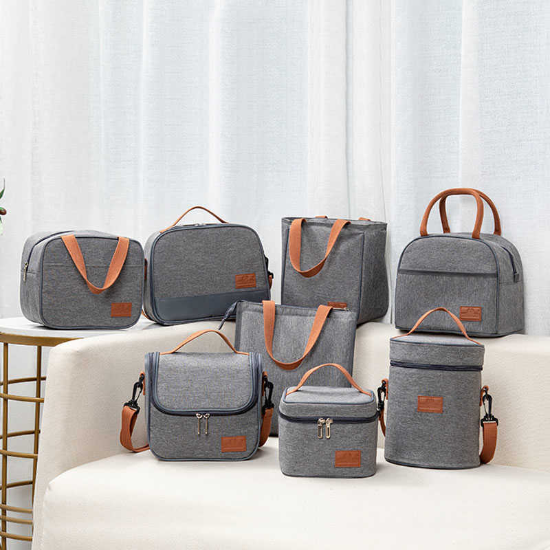 Ice PacksIsothermic Bags High Capacity Lunch Bag Women Outdoor Camping Hiking Food Thermal Pouch Child Picnic Drink Snack Keep Fresh Storage Package I