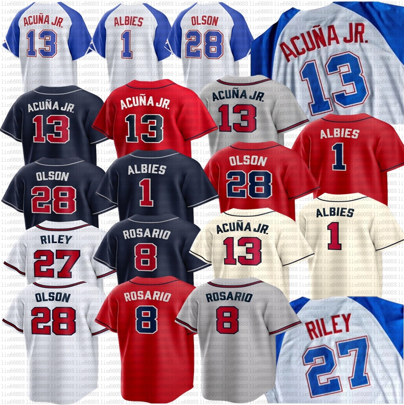 2023 Custom City Connect Jersey 13 Ronald Acuna Jr. 27 Austin Riley Matt Olson Harris II Spencer Strider Ozzie Albies Jones Eddie Rosario Max Fried Baseball Jerseys, Men
2023 Custom City Connect Jersey 13 Ronald Acuna Jr. 27 Austin Riley Matt Olson Harris II Spencer Strider Ozzie Albies Jones Eddie Rosario Max Fried Baseball Jerseys, Men