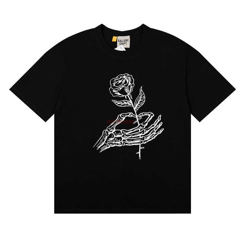 Fashion Designer Clothing Tees Rock Tshirt 2023 New Galleryes Depts Skull Handheld Rose Print High Street Men's Women's Short Sleeve T-shirt Streetwear Hip hop TShirts, Brown
Fashion Designer Clothing Tees Rock Tshirt 2023 New Galleryes Depts Skull Handheld Rose Print High Street Men's Women's Short Sleeve T-shirt Streetwear Hip hop TShirts, Brown