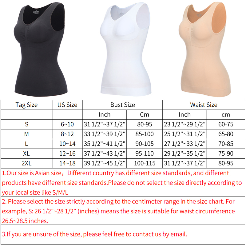 Waist Tummy Shaper Padded wear Compression Camisole Body Woman Control Tank Tops Slimming s Trainer Corset Slim Vest 230425