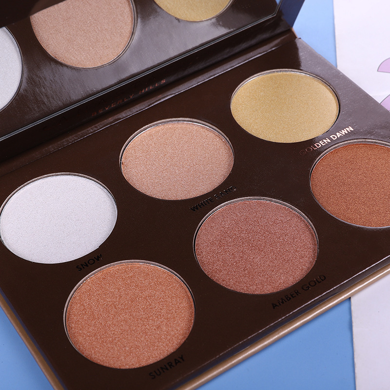 1pc New Makeup Bronzers Highlighters Face Shade Light Contour Palette 6 Colors Palette, As picture
1pc New Makeup Bronzers Highlighters Face Shade Light Contour Palette 6 Colors Palette, As picture