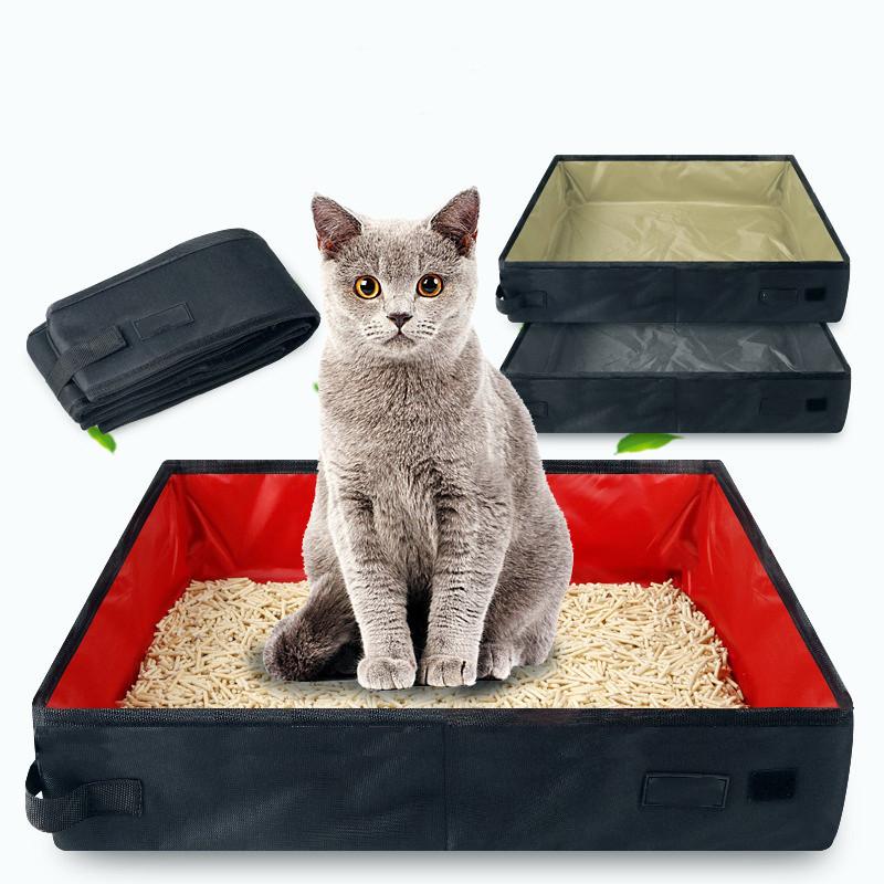 Litter Portable Cat Litter Box Foldable Cat Toilet Waterproof Oxford Cloth Travel Toilet For Puppy Cats Dogs Outdoor Toilet SemiClosed
Litter Portable Cat Litter Box Foldable Cat Toilet Waterproof Oxford Cloth Travel Toilet For Puppy Cats Dogs Outdoor Toilet SemiClosed