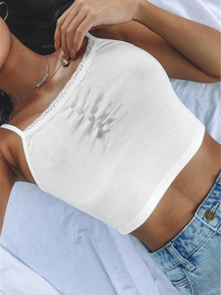 Camisoles Tanks Rapwriter y2k Fairycore Lace Patched Halter Top Vintage Women Backless Camisole Korean Sleeveless Mini Vest Sexy Corset Outfits 230426