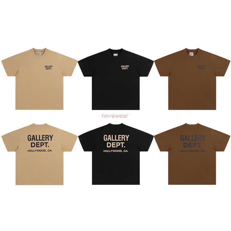 Fashion Designer Clothing Tees Rock Tshirt Galleryes Depts Classic Letter Base Slogan Printed Men's Women's Short Sleeve T-shirt Cotton Tee Streetwear Hip hop TShirts, Brown
Fashion Designer Clothing Tees Rock Tshirt Galleryes Depts Classic Letter Base Slogan Printed Men's Women's Short Sleeve T-shirt Cotton Tee Streetwear Hip hop TShirts, Brown