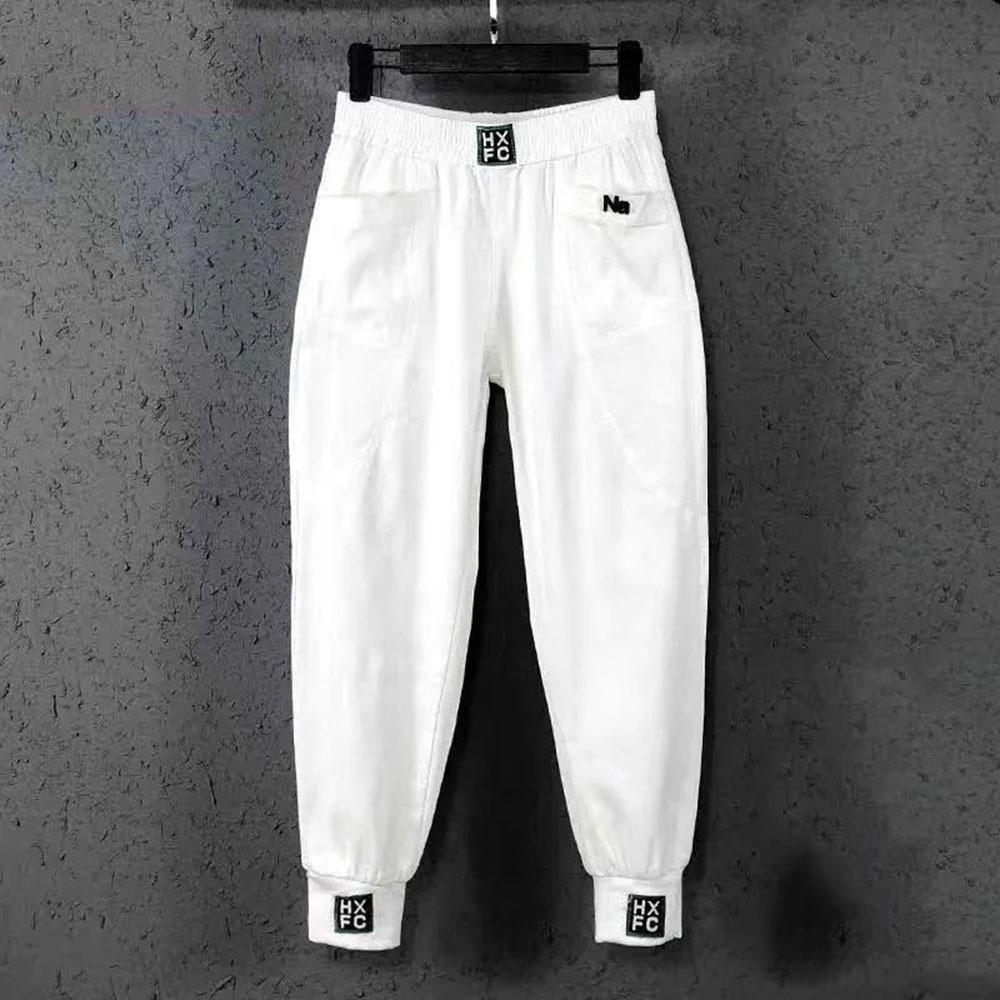 Jeans Wiosenne jesienne spodnie damskie dodaj aksamitne spodnie zimowe w pasie Zipper Guard Harem Pants Casual spodnie sportowe damskie, Black
Jeans Wiosenne jesienne spodnie damskie dodaj aksamitne spodnie zimowe w pasie Zipper Guard Harem Pants Casual spodnie sportowe damskie, Black