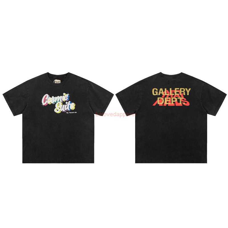 Fashion Designer Clothing American Street Fashion Brand Galleryes deptes Tees Tshirt Garment Wash Rainbow Gilded Letter Loose Casual T-shirt Hip hop Tops, Wash black
Fashion Designer Clothing American Street Fashion Brand Galleryes deptes Tees Tshirt Garment Wash Rainbow Gilded Letter Loose Casual T-shirt Hip hop Tops, Wash black