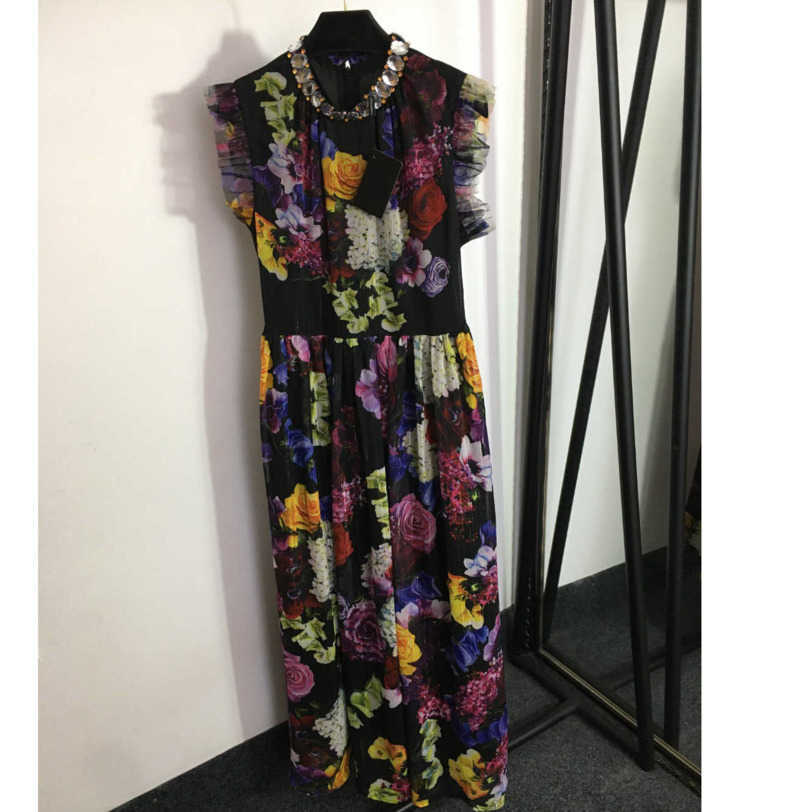 23ss summer dresses women dress womens designer clothing Gem-set colorful flower print bright silk blend chiffon sleeveless vest dress womens clothing a1
23ss summer dresses women dress womens designer clothing Gem-set colorful flower print bright silk blend chiffon sleeveless vest dress womens clothing a1