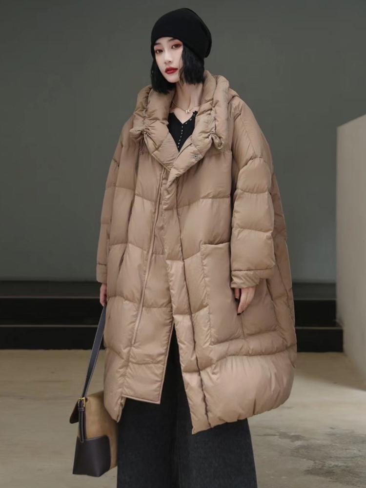 Parkas Janveny Loose Long Puffer Jacket 2022 Winter Women Snow Fluffy Feather Warm Outwear Hooded 90% Duck Down Coat Thick Female Parka, Auburn
Parkas Janveny Loose Long Puffer Jacket 2022 Winter Women Snow Fluffy Feather Warm Outwear Hooded 90% Duck Down Coat Thick Female Parka, Auburn