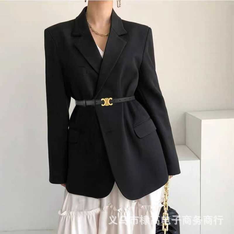 Suspenders CEL Arc de Triomphe Belt Women's Versatile Leather Decoration South Korea Simple ins Style Black Jeans with Fashion
Suspenders CEL Arc de Triomphe Belt Women's Versatile Leather Decoration South Korea Simple ins Style Black Jeans with Fashion
