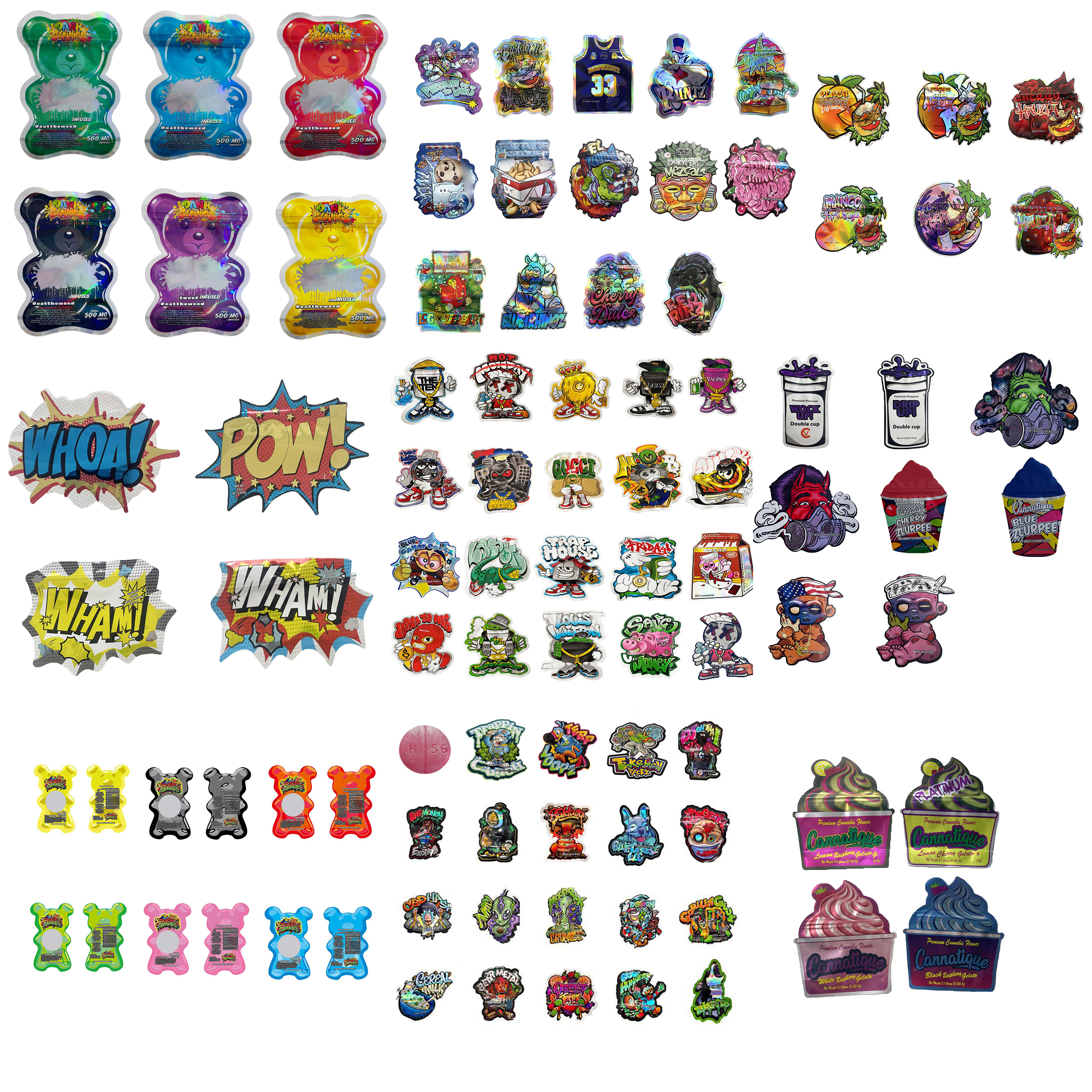 Special shaped Bears Bags Wholesale Edibles Dank Gummies 500mg Gummy Bag Worms Cubes Packaging edible Mylar bagss green blue red purple
Special shaped Bears Bags Wholesale Edibles Dank Gummies 500mg Gummy Bag Worms Cubes Packaging edible Mylar bagss green blue red purple