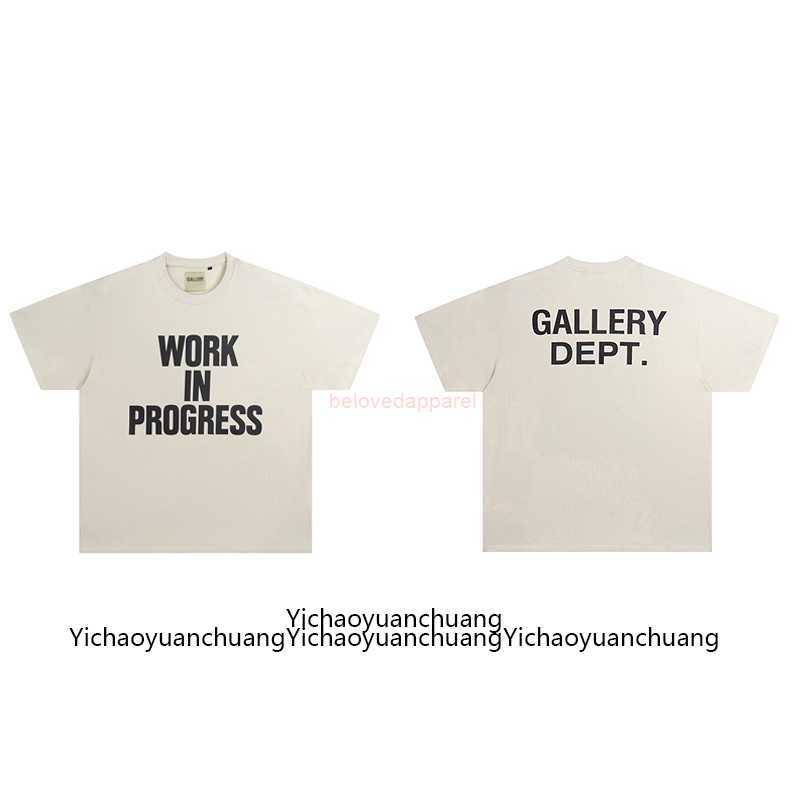 Fashion Designer Clothing Galleryes Depts Tees Rock Tshirt American Label Short Sleeved Print Vintage Summer Loose Fit Hip-hop Vintage High Street T-shirt Men, Rice apricot color
Fashion Designer Clothing Galleryes Depts Tees Rock Tshirt American Label Short Sleeved Print Vintage Summer Loose Fit Hip-hop Vintage High Street T-shirt Men, Rice apricot color