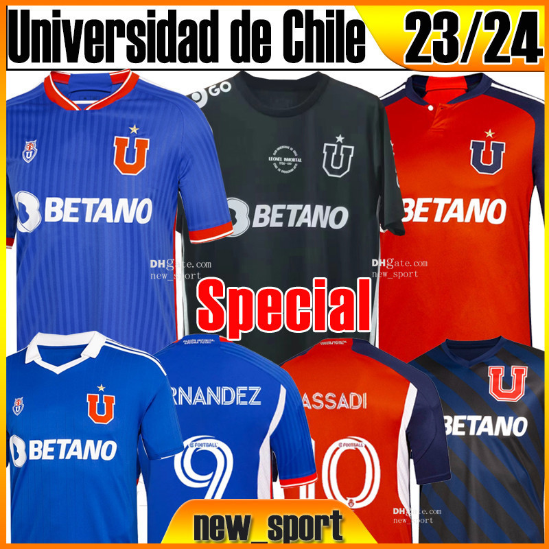 XXXL 23 24 Universidad de Chile Soccer Jerseys 2023 2024 Blue Home Away 10 VARGAS 9 FERNANDES 11 PALACIOS 13 MOYA Customized new sport Men kids Football Shirts, 23 24 home
XXXL 23 24 Universidad de Chile Soccer Jerseys 2023 2024 Blue Home Away 10 VARGAS 9 FERNANDES 11 PALACIOS 13 MOYA Customized new sport Men kids Football Shirts, 23 24 home